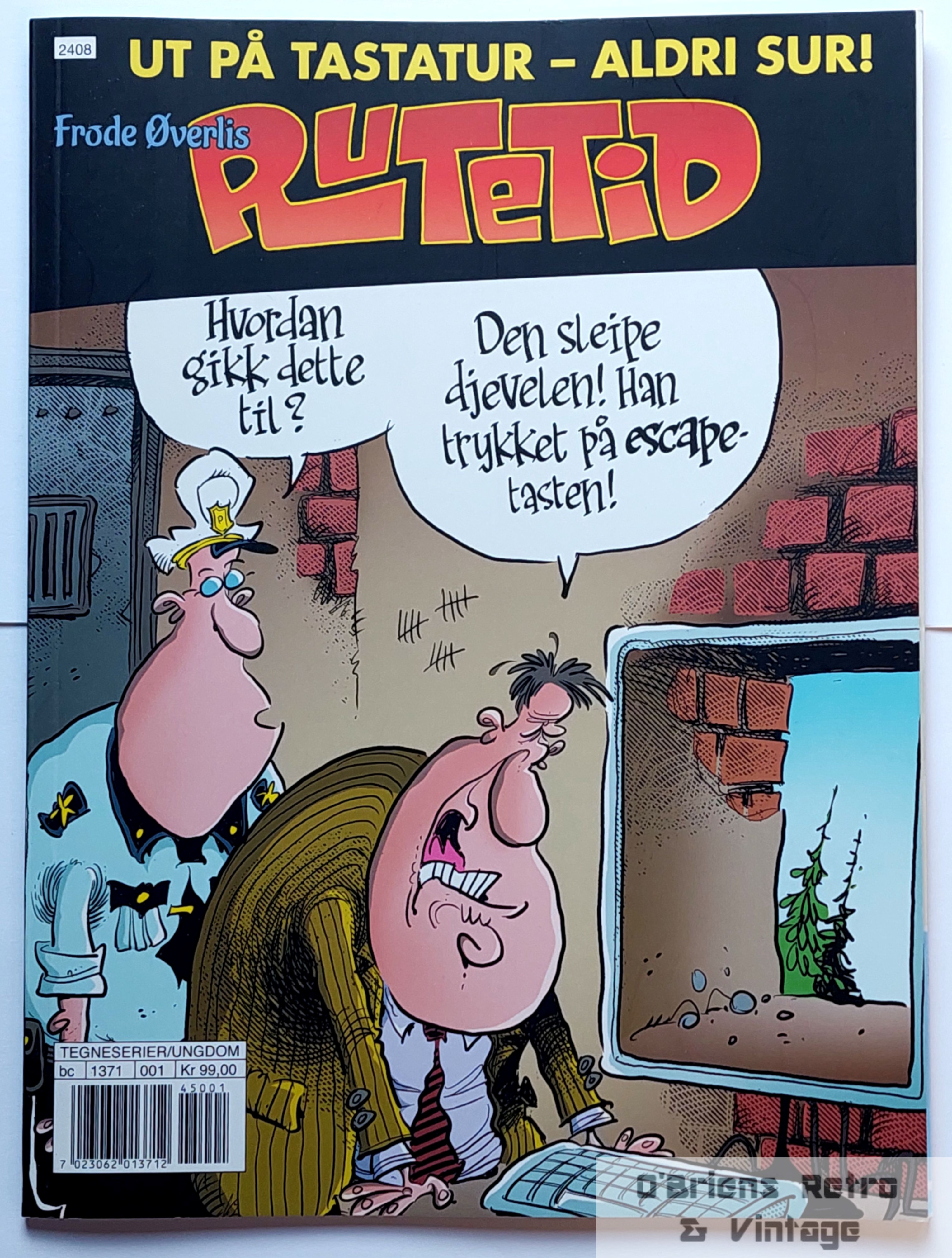Rutetid - Ut på tastatur - Aldri sur! - 2024