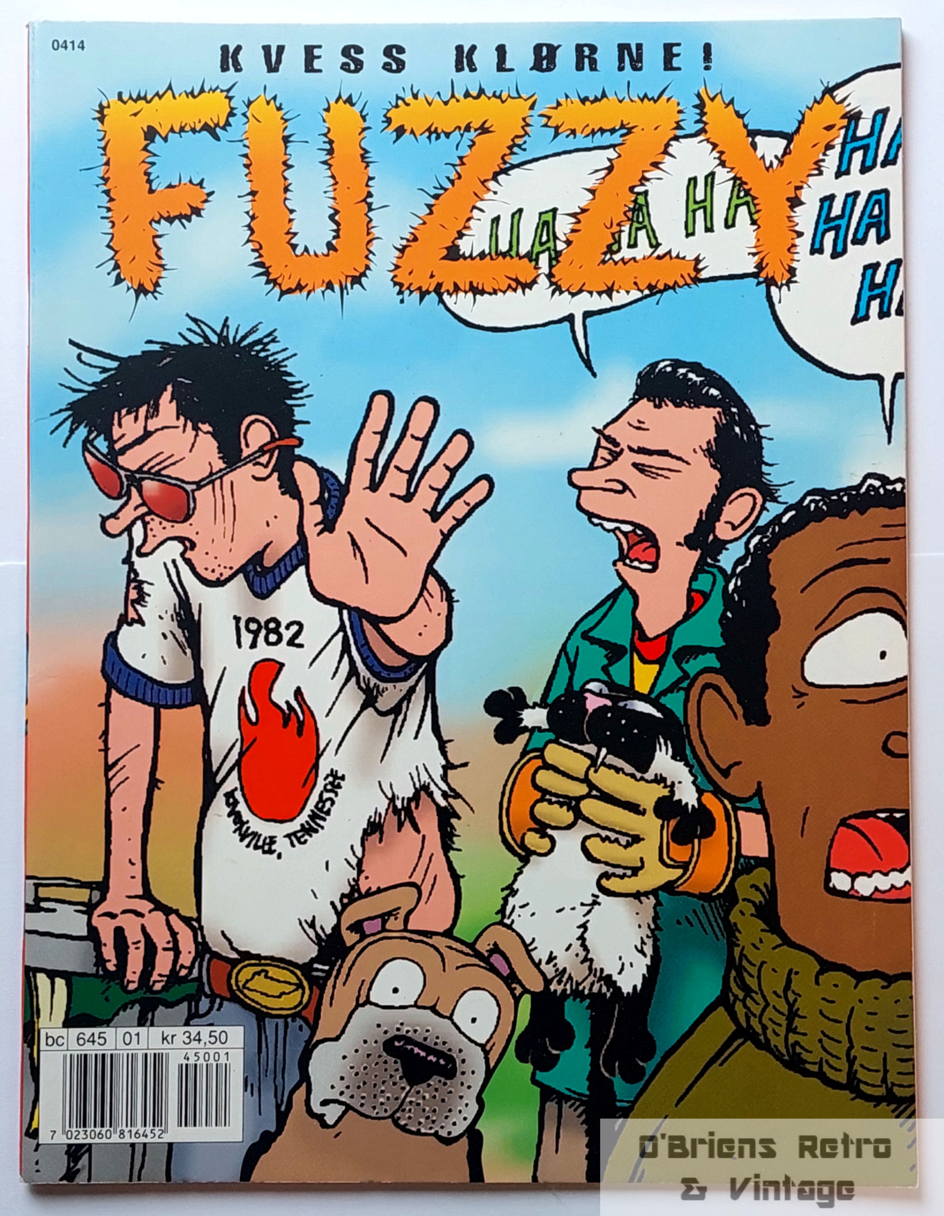 Humor-Album - Nr. 1 - Fuzzy - Kvess klørne - 2004