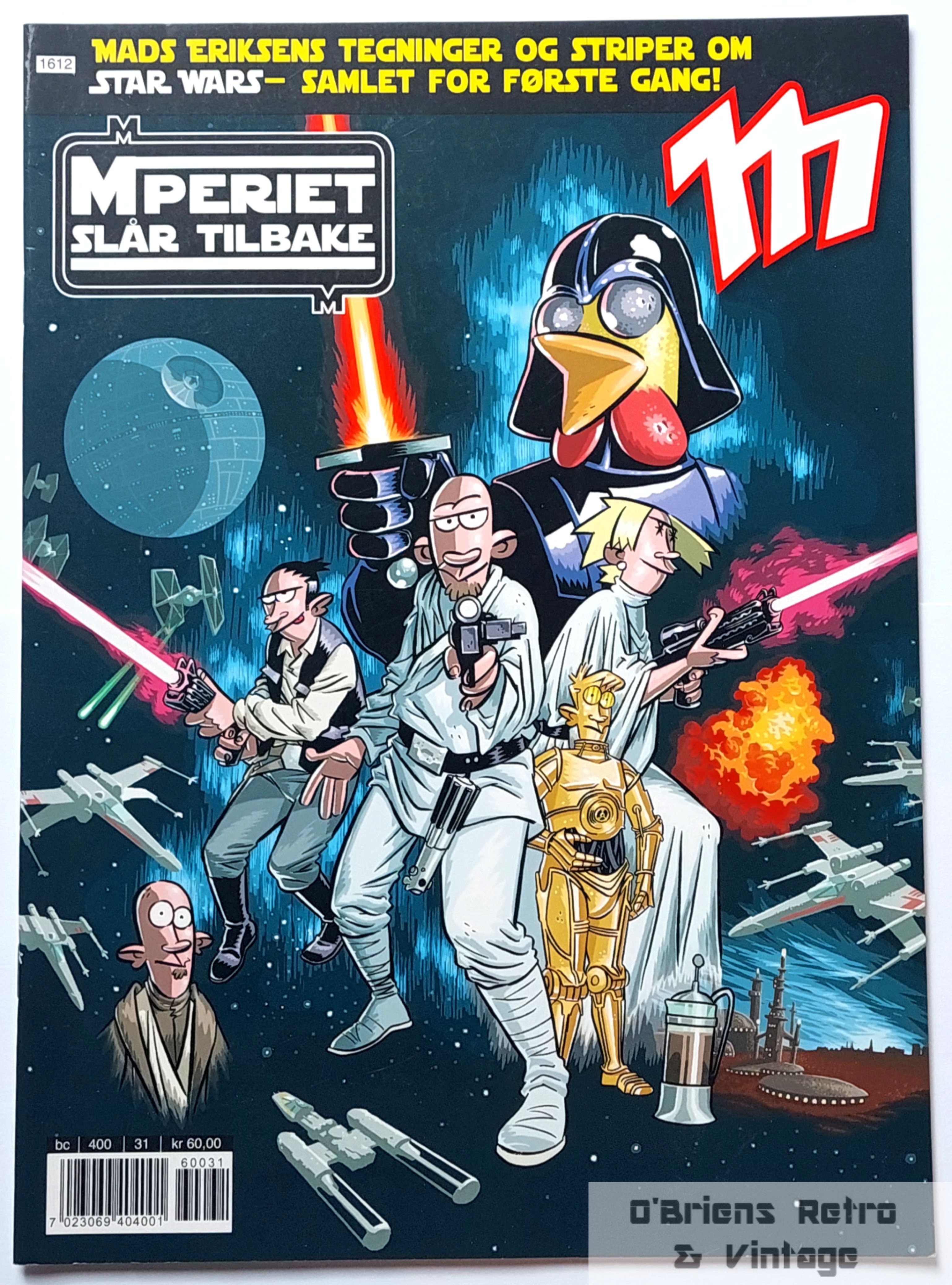 M - Imperiet slår tilbake - Mads Eriksens samlede Star Wars striper - 2016