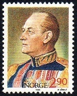 NK 1049 - Kong Olav V 85 år **