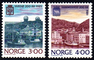 NK 1064-65 - Vardø og Hammerfest 200 år **