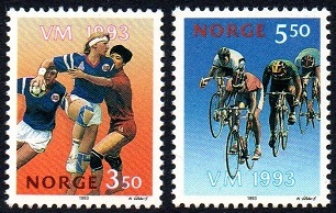 NK 1178-79 - Sportsutgaver  - VM ´93 **