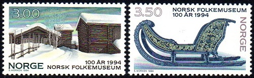 NK 1210-11 - Norsk Folkemuseum 100 år **
