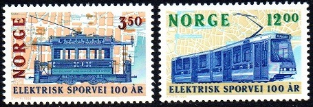 NK 1212-13 - Elektrisk Sporvei 100 år **