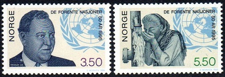 NK 1236-37 - FN 50 år **