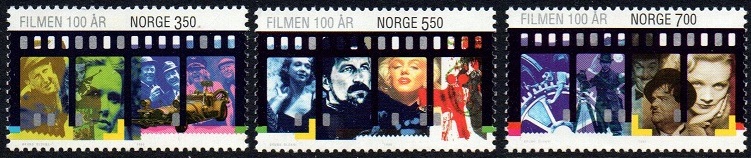 NK 1264-66 - Filmen 100 år i Norge **
