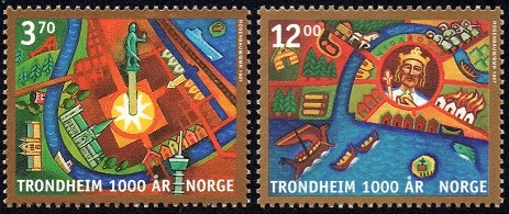 NK 1306-07 - Trondheim 1000 år **