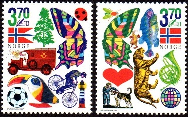 NK 1312-13 - Barnas Frimerkeklubb **