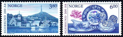 NK 1327-28 - Egersund 200 år **
