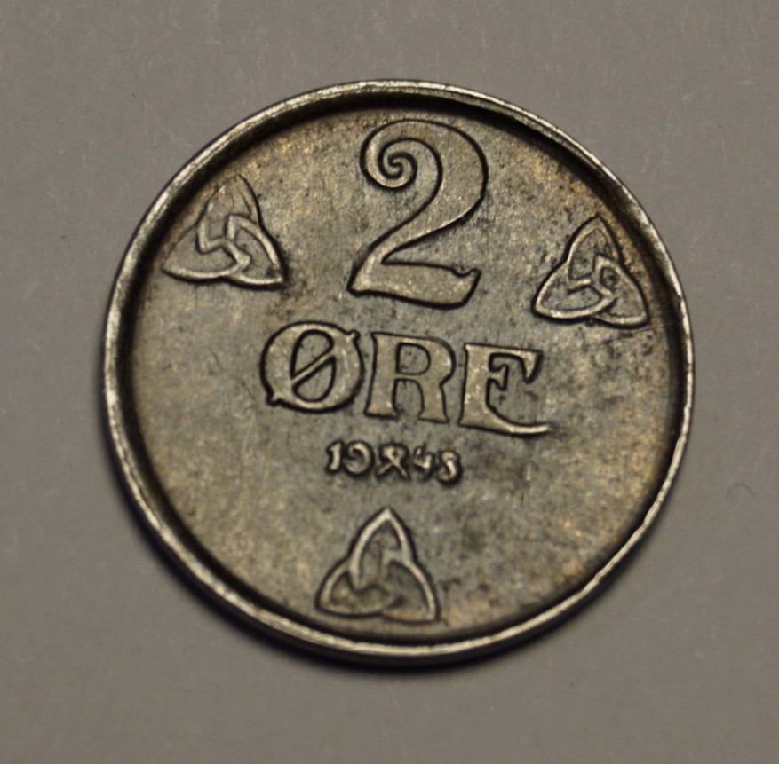 2 øre 1945   (5781)