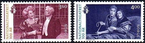 NK 1378-79 - Nationaltheatret 100 år **