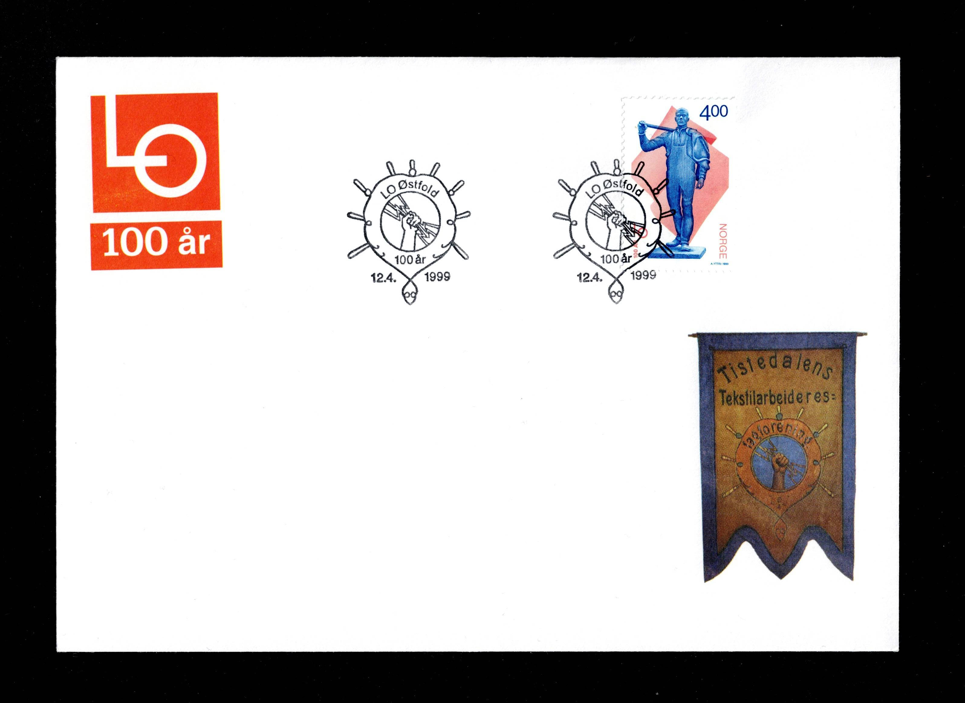 FDC 1999 NK1361 LO 100 år vignet TTF
