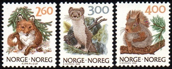 NK 1058-60 - Norsk Fauna II **
