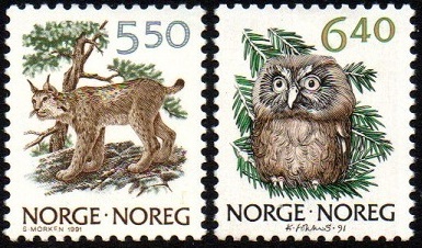 NK 1108-09 - Norsk Fauna IV **