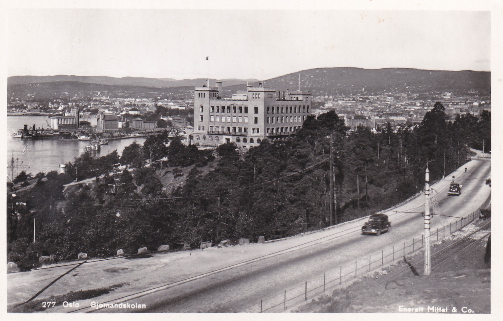 Oslo. Sjømandskolen ( Enerett Mittet & Co 277)