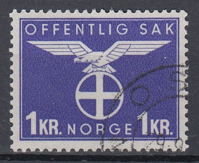 NK T58 stemplet Oslo M(ajorstuen?) 29.09.??