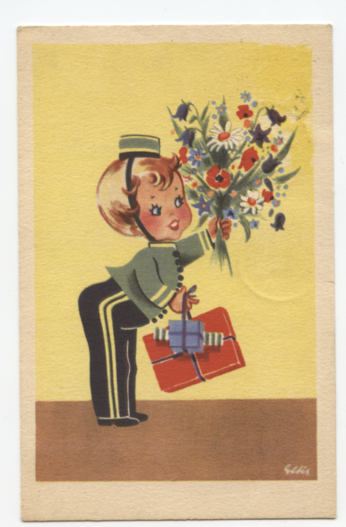 Blomsterbuketten.    Ellis.