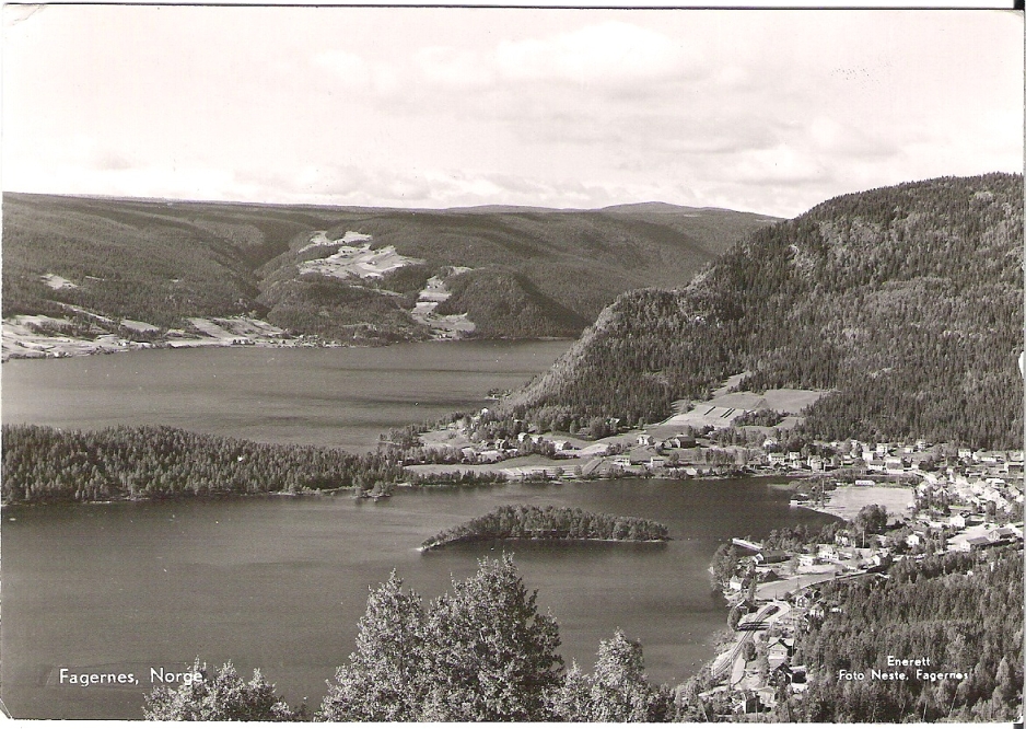 Fagernes 1952. Neste
