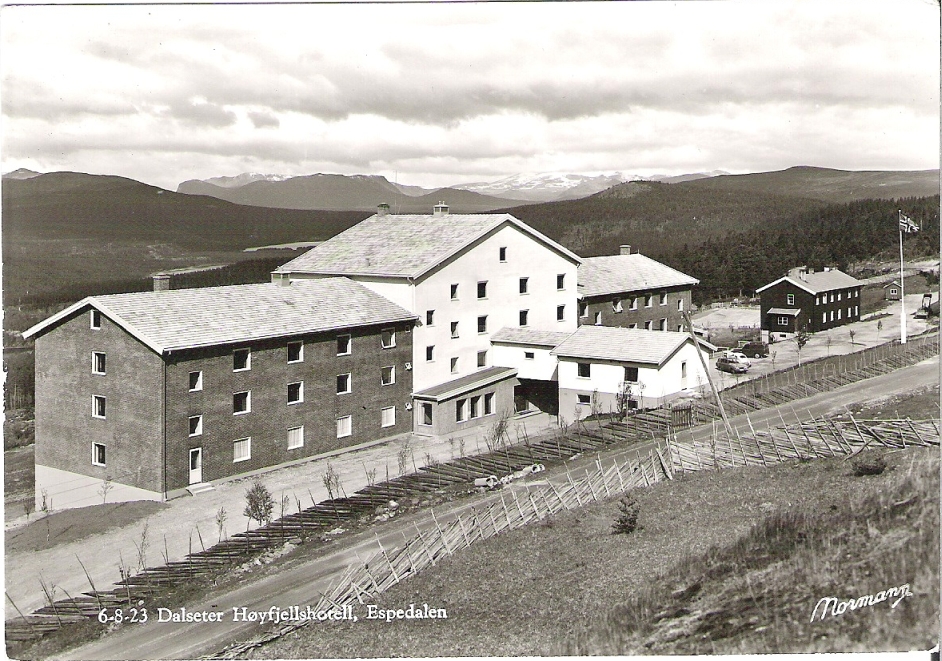 Dalseter Høyfjellshotell, Espedalen. Normann 6-8-23