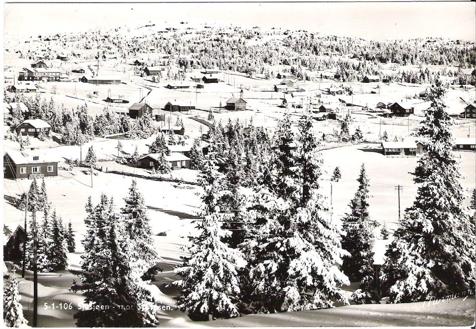 Sjusjøen 1958. Normann 5-1-106