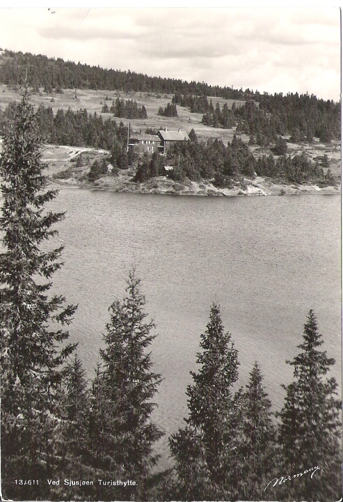 Sjusjøen Turisthytte 1940. Normann 13/611