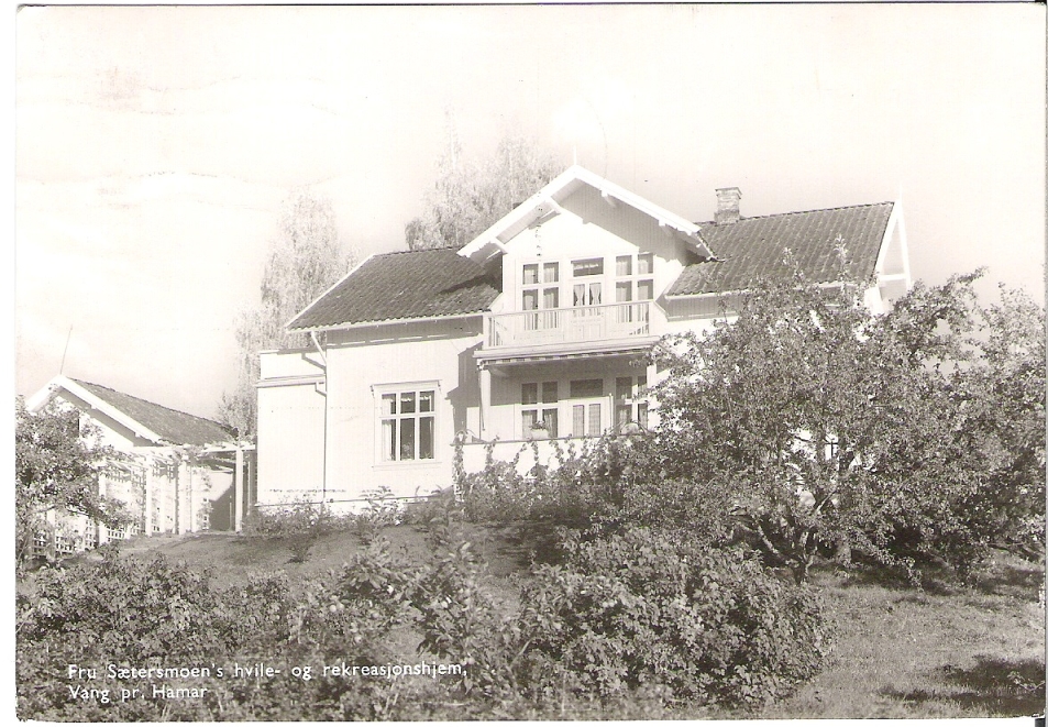 Fru Sætersmoen's Hvilehjem 1955. Normann