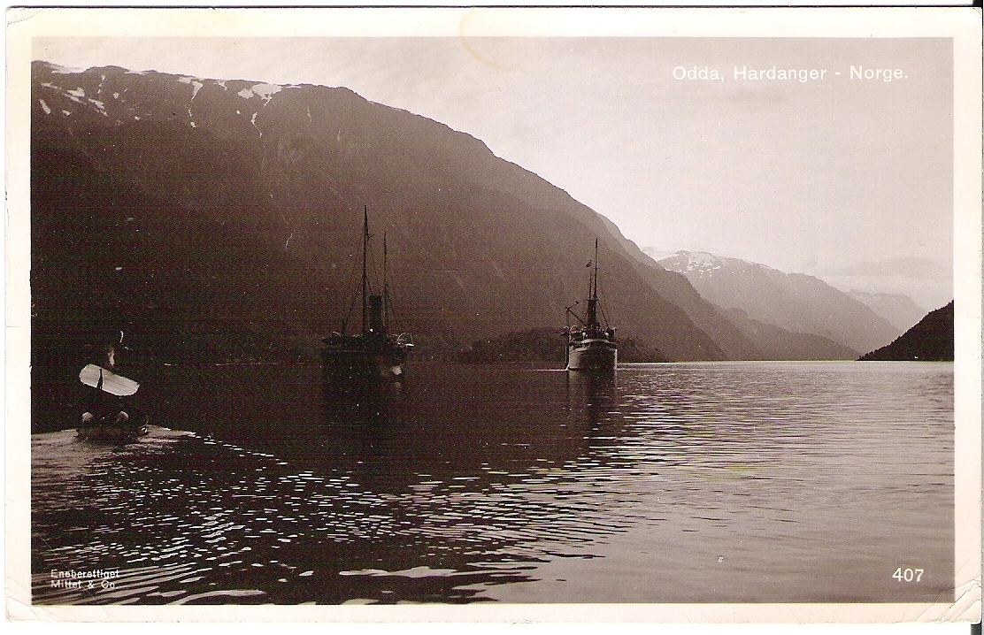 Odda, stpl Levanger Tur 2 1910. Mittet 407