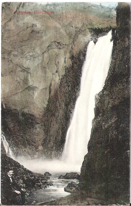 Vöringsfos 1912. A.J.K. 2135