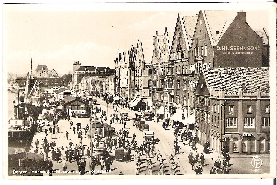 Bergen, Bryggen. B.Oppi 455