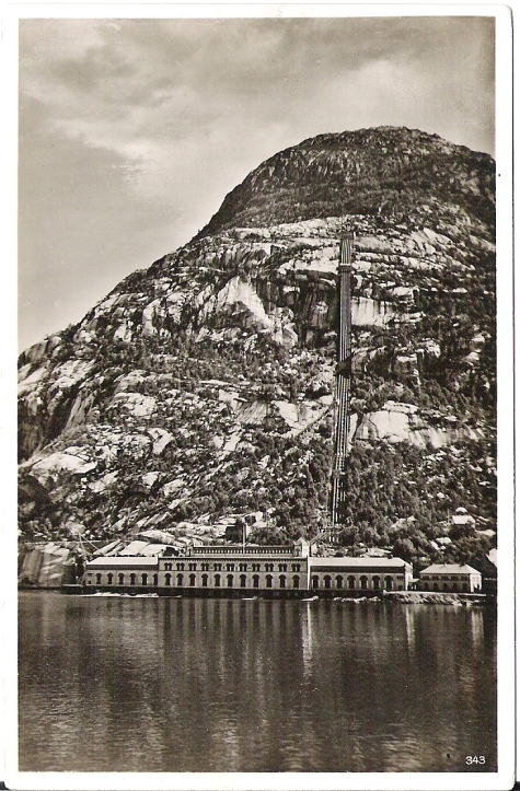 Kraftwerk Tyssedal. C M & S 343