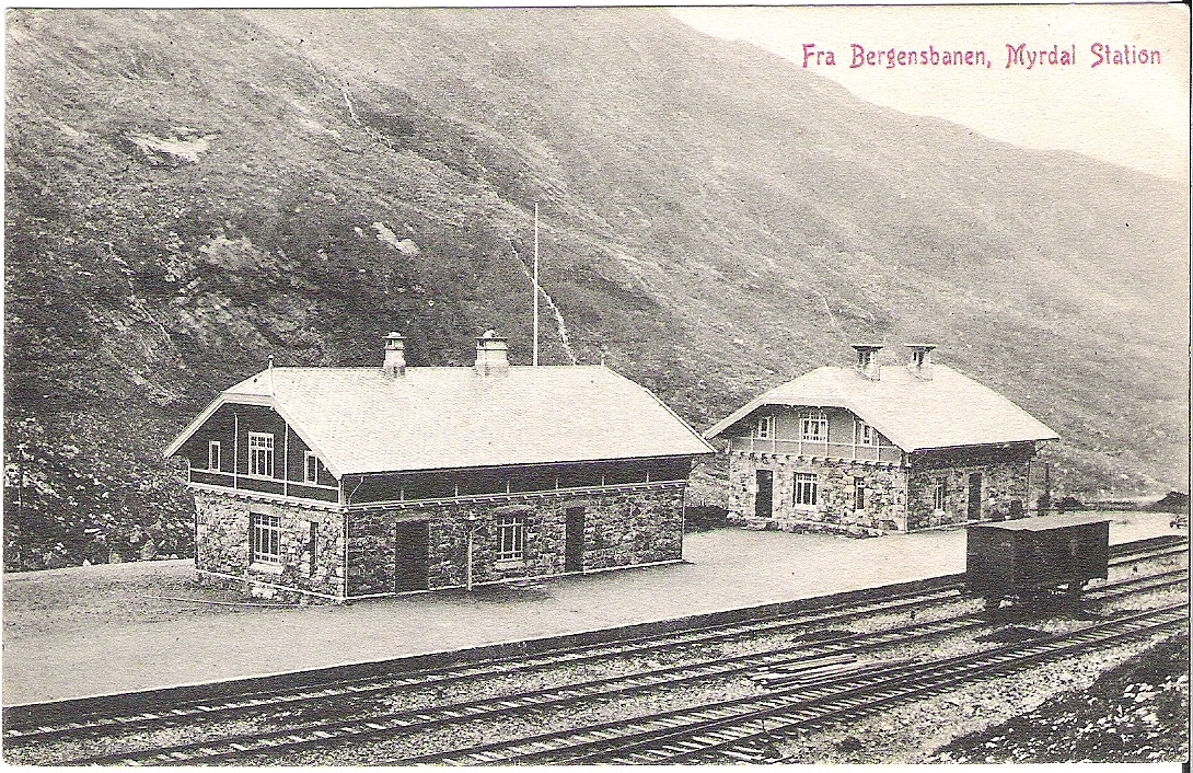 Myrdal Station. N.K. 1360