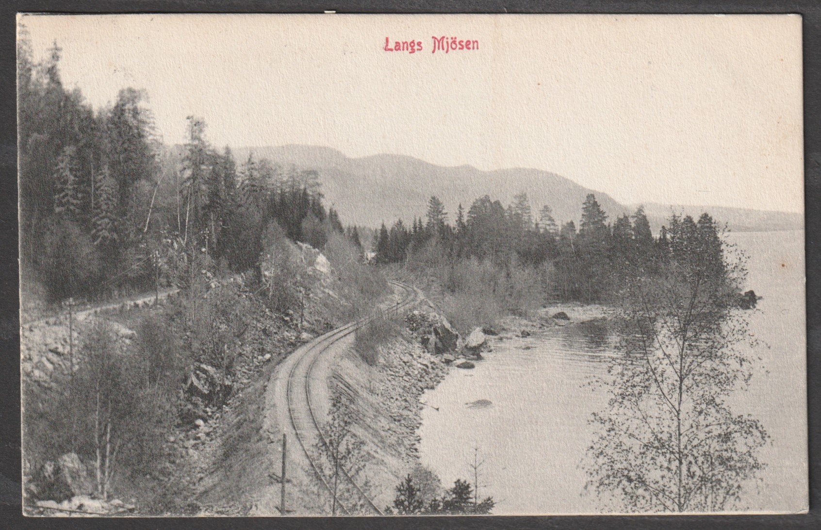 Langs Mjøsen.. N.K. 1251
