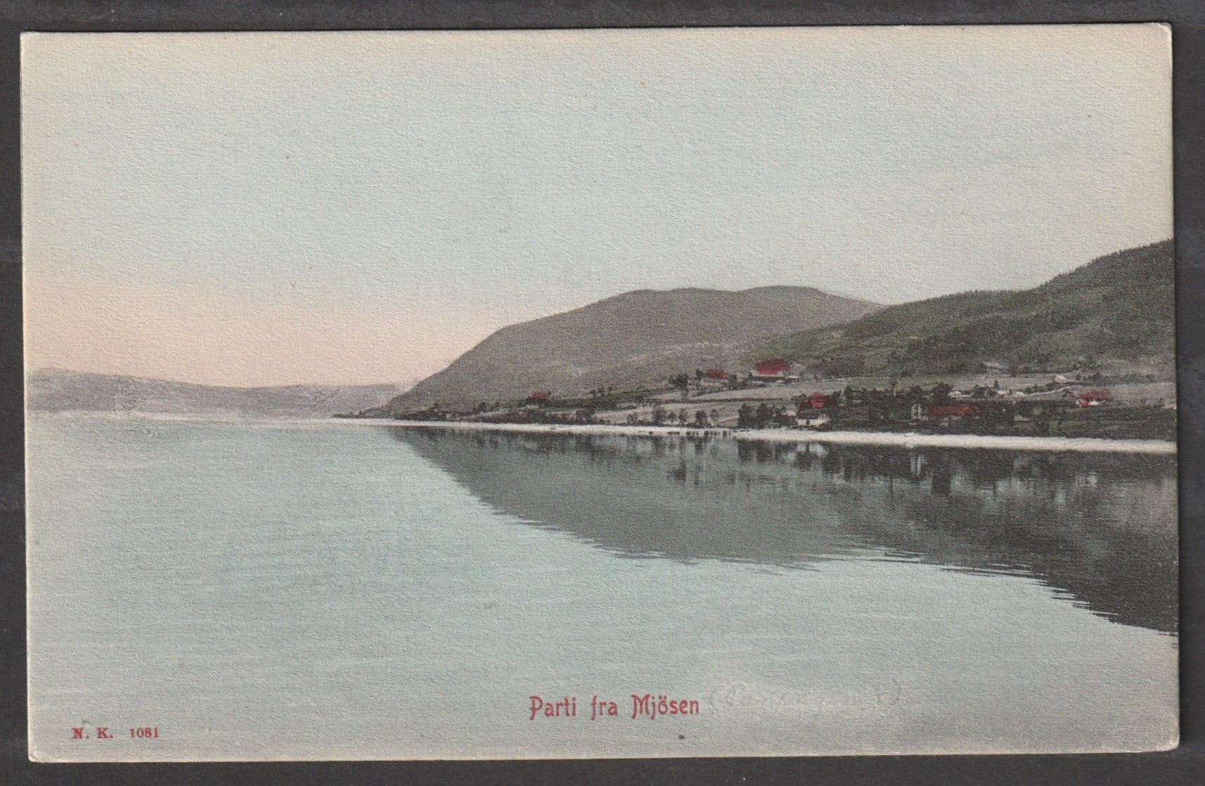 Parti fra Mjøsen. N.K. 1081