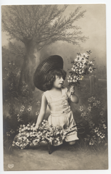 Pigen med blomsterne.