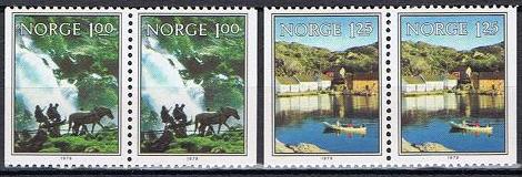 NK 843-44 BB - Norsk Natur III **