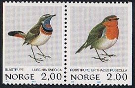 NK 908-09 - S 12 - Norske Fugler III **