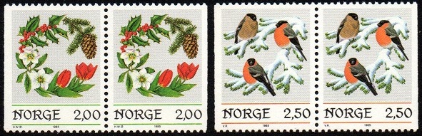 NK 986-87 BB - Juleposten 1985 **