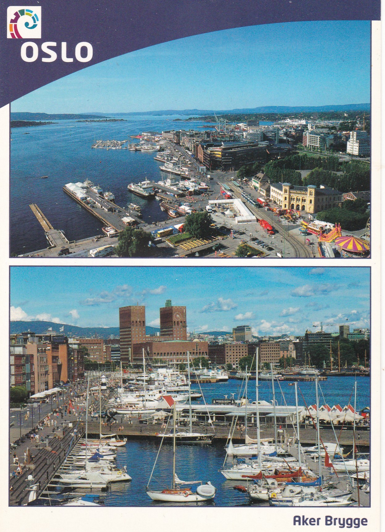 Aker Brygge, 2-bilders ( Normann B-838)