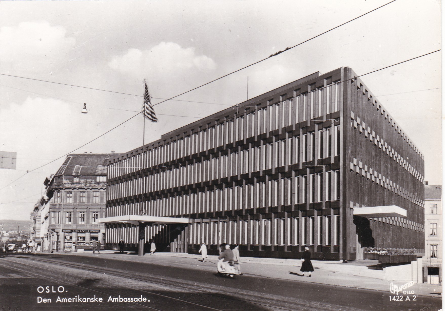 Oslo. Den Amerikanske Ambassade ( Harstad 1422 A 2)