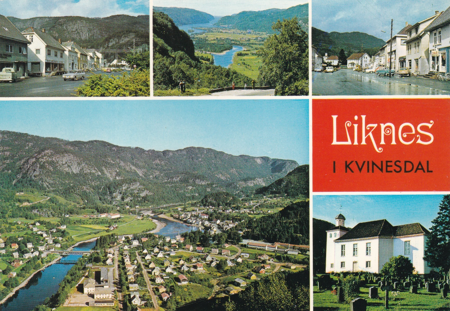 Liknes i Kvinedal, 5-bilders ( Aune M-7118-4)