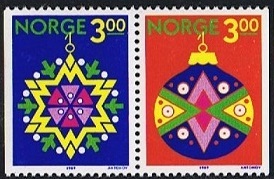 NK 1084-85 - Juletrepynt **