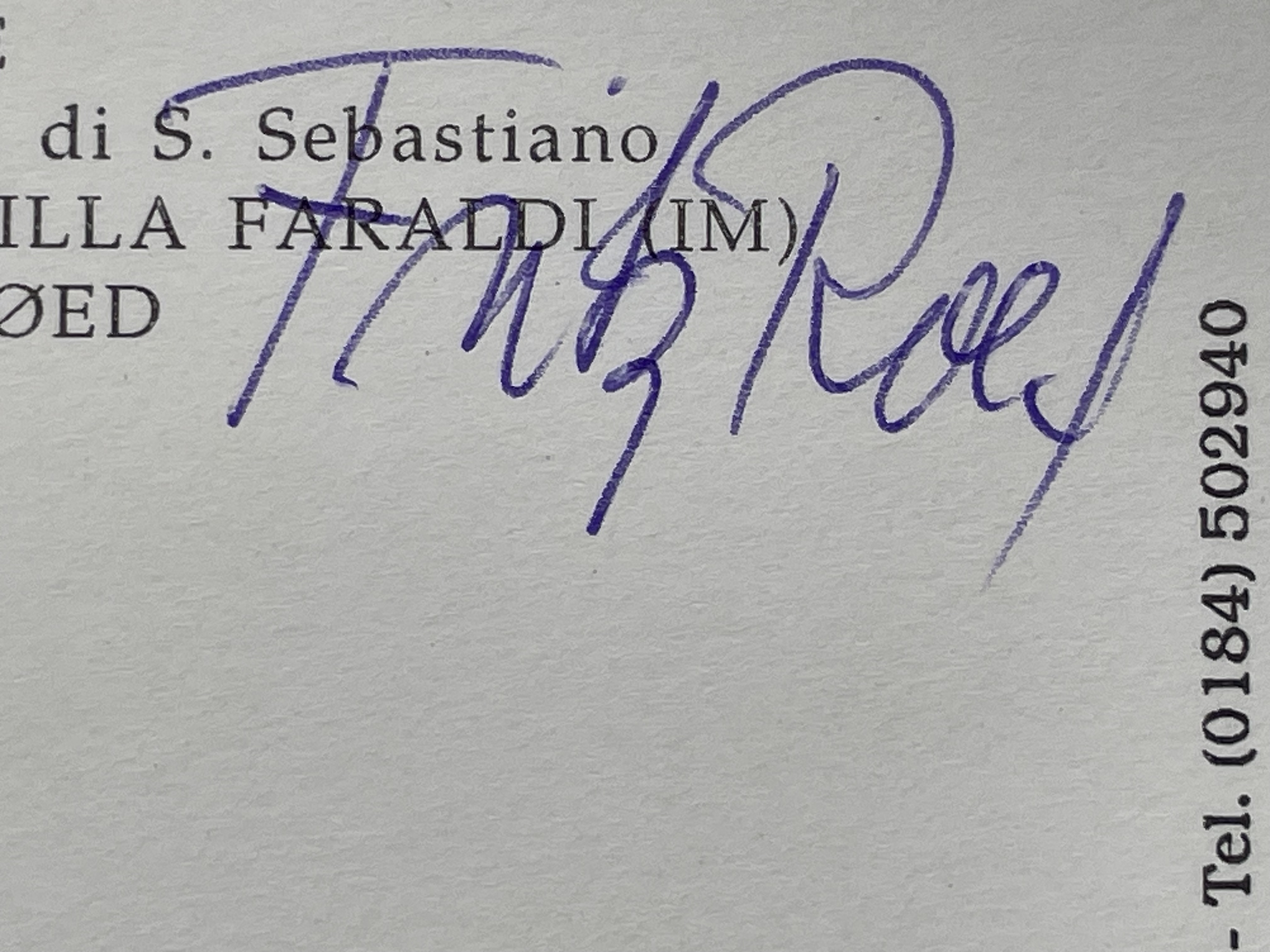 Fritz Røed (billedhugger) på ubrukt postkort med et av hans verker