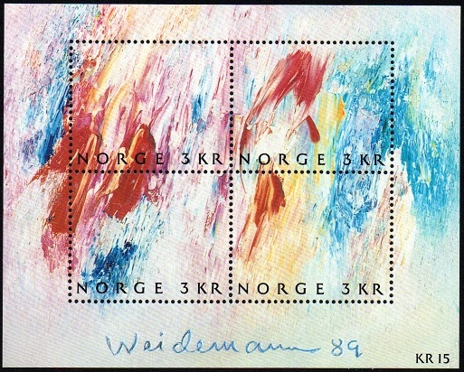 NK 1072-75 BL 10 - Norsk Malerkunst VIII **