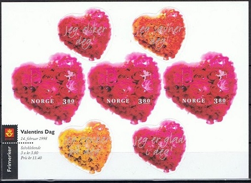 NK 1326 kort - Valentins dag **