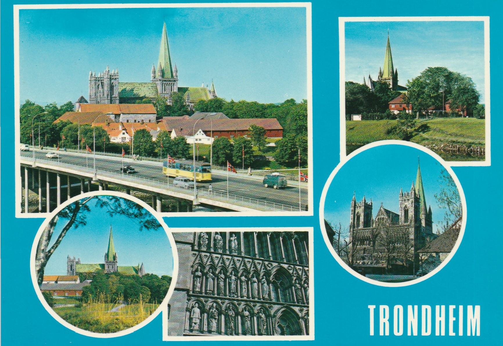 Trondheim.  Nidarosdomen.  Aune M-4957-1
