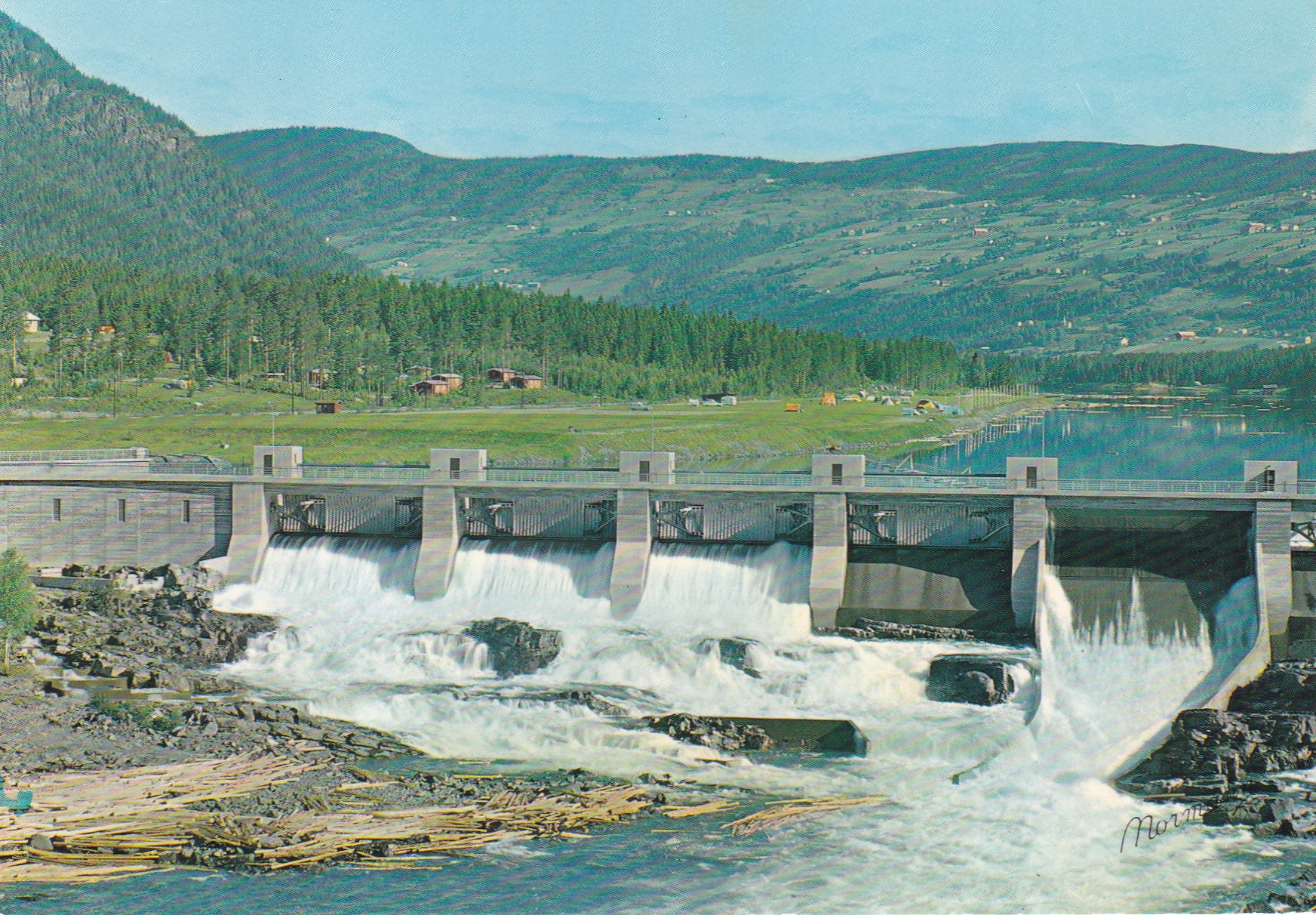Parti fra Hunderfossen ( Normann G-11-33)