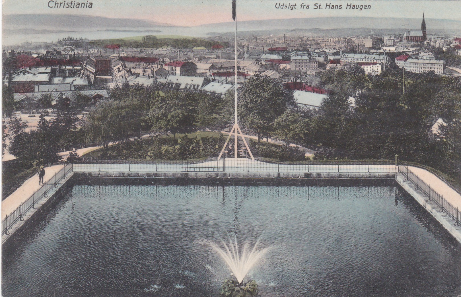Christiania. Udsigt fra St. Hans Haugen ( G.H. 219)