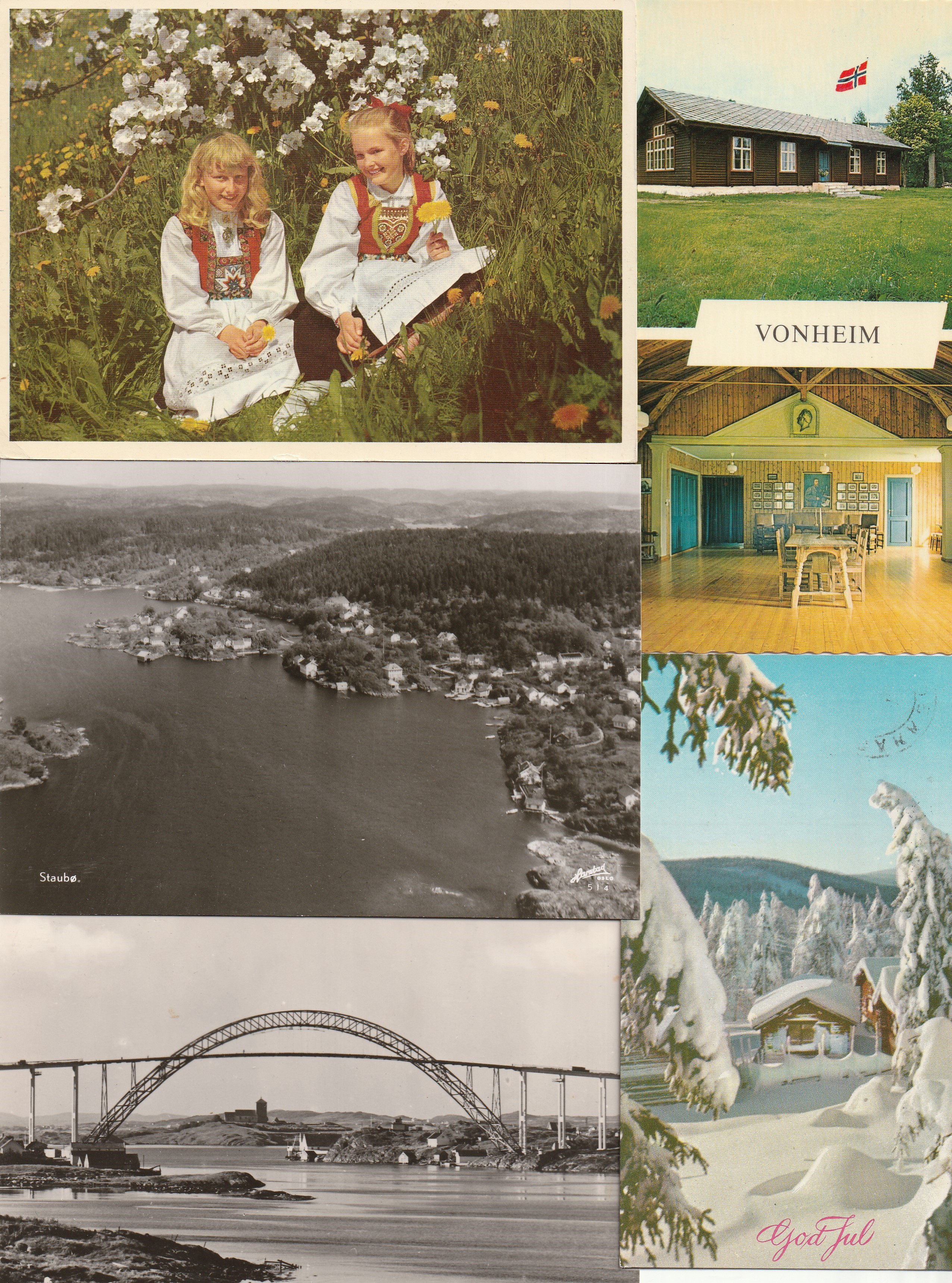 Rotelott på 35 norske kort ! Se bilder og beskrivelse !