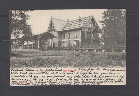 Rena stasjon. N.K. 135 stmp Brønø 1903