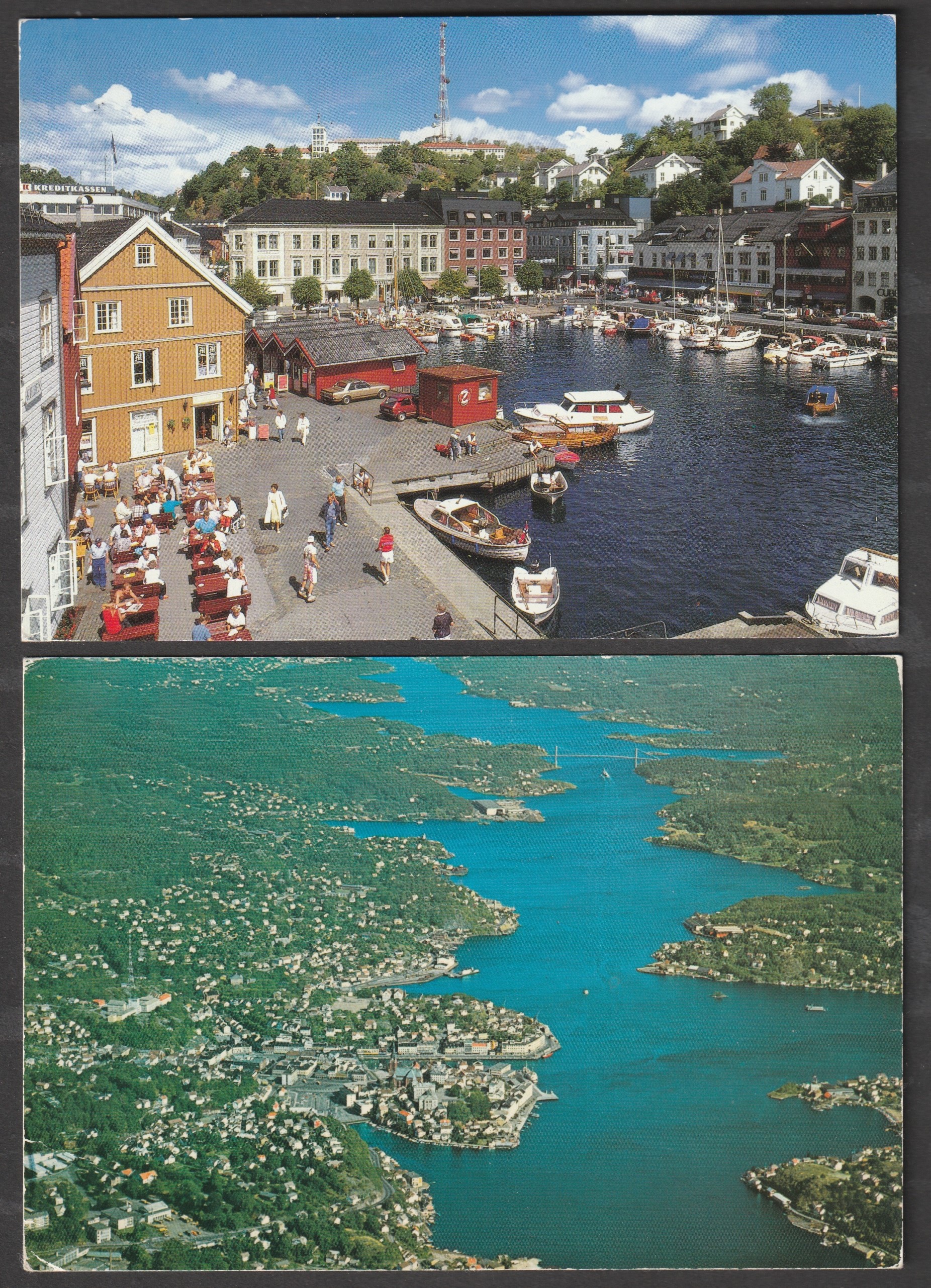 Arendal. Aune F-7114-4 og M-13734-0